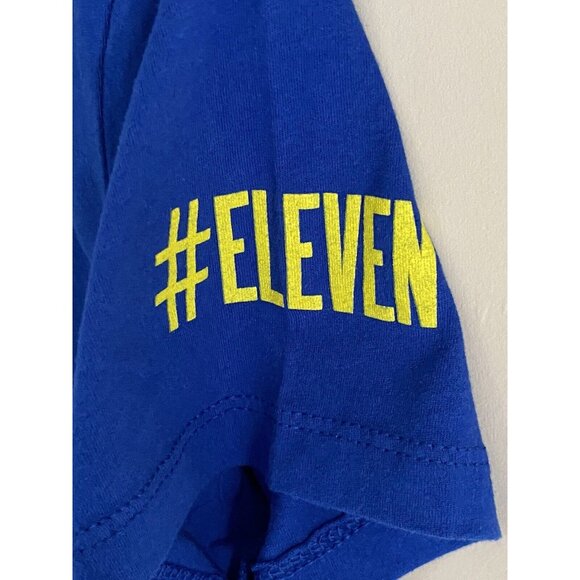 Kofi Kingston Against All Odds Authentic T-Shirt WWE The New Day #ELEVEN Kids L - Picture 9 of 11